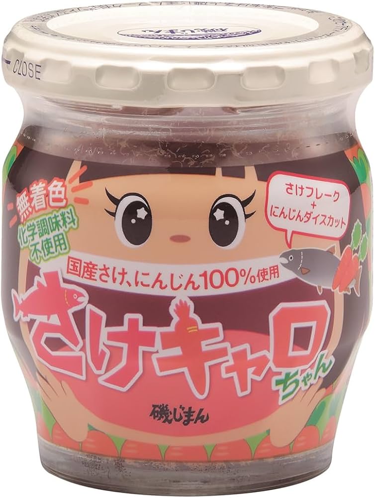 Amazon.co.jp: 磯じまん さけキャロちゃん 55g×12個 : 食品・飲料・お酒